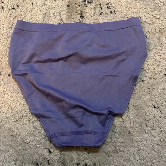 3 Pair Rhonda Shear Variety Style Panties : Purple, Blue, Animal Print - Size S - Picture 5 of 7